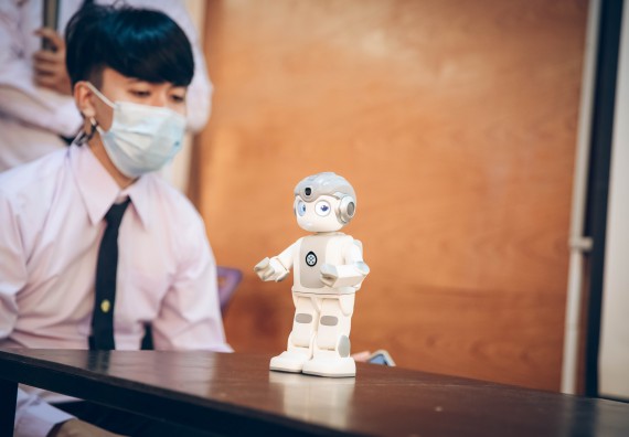 ภาพกิจกรรม  คณะวิทยาศาสตร์และเทคโนโลยี จัดค่ายวิทยาศาสตร์สัญจรโรงเรียนคลองลานวิทยา