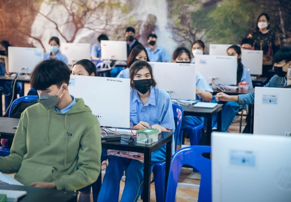 ภาพกิจกรรม  คณะวิทยาศาสตร์และเทคโนโลยี จัดค่ายวิทยาศาสตร์สัญจรโรงเรียนคลองลานวิทยา