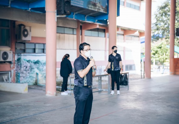 ภาพกิจกรรม  คณะวิทยาศาสตร์และเทคโนโลยี จัดค่ายวิทยาศาสตร์สัญจรโรงเรียนคลองลานวิทยา