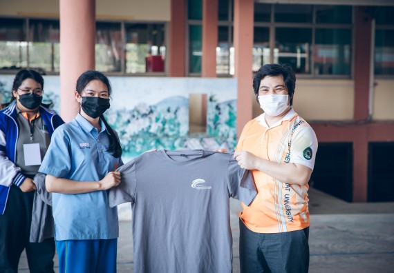 ภาพกิจกรรม  คณะวิทยาศาสตร์และเทคโนโลยี จัดค่ายวิทยาศาสตร์สัญจรโรงเรียนคลองลานวิทยา