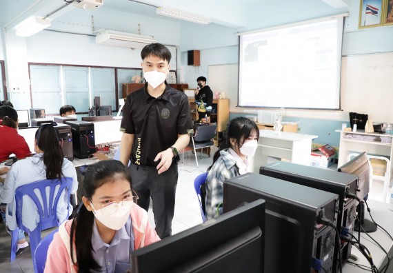 ภาพกิจกรรม  คณะวิทยาศาสตร์และเทคโนโลยี จัดค่ายวิทยาศาสตร์สัญจรโรงเรียนทุ่งทรายวิทยา