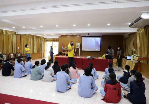 ภาพกิจกรรม  คณะวิทยาศาสตร์และเทคโนโลยี จัดค่ายวิทยาศาสตร์สัญจรโรงเรียนทุ่งทรายวิทยา