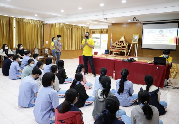 ภาพกิจกรรม  คณะวิทยาศาสตร์และเทคโนโลยี จัดค่ายวิทยาศาสตร์สัญจรโรงเรียนทุ่งทรายวิทยา