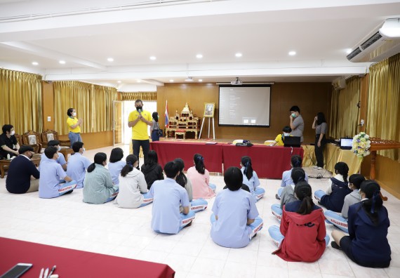 ภาพกิจกรรม  คณะวิทยาศาสตร์และเทคโนโลยี จัดค่ายวิทยาศาสตร์สัญจรโรงเรียนทุ่งทรายวิทยา