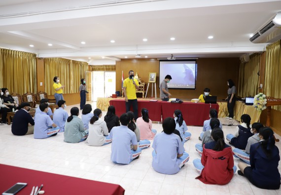 ภาพกิจกรรม  คณะวิทยาศาสตร์และเทคโนโลยี จัดค่ายวิทยาศาสตร์สัญจรโรงเรียนทุ่งทรายวิทยา