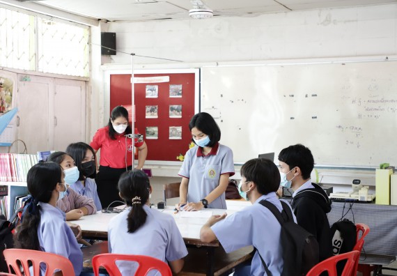 ภาพกิจกรรม  คณะวิทยาศาสตร์และเทคโนโลยี จัดค่ายวิทยาศาสตร์สัญจรโรงเรียนทุ่งทรายวิทยา