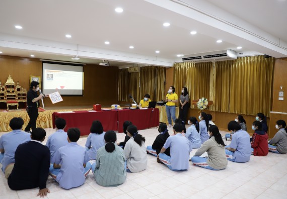 ภาพกิจกรรม  คณะวิทยาศาสตร์และเทคโนโลยี จัดค่ายวิทยาศาสตร์สัญจรโรงเรียนทุ่งทรายวิทยา