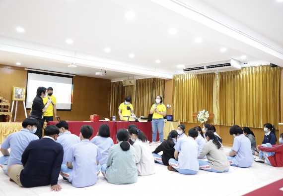 ภาพกิจกรรม  คณะวิทยาศาสตร์และเทคโนโลยี จัดค่ายวิทยาศาสตร์สัญจรโรงเรียนทุ่งทรายวิทยา