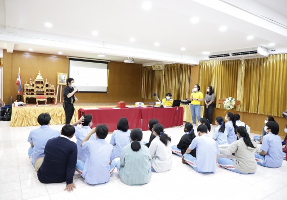 ภาพกิจกรรม  คณะวิทยาศาสตร์และเทคโนโลยี จัดค่ายวิทยาศาสตร์สัญจรโรงเรียนทุ่งทรายวิทยา