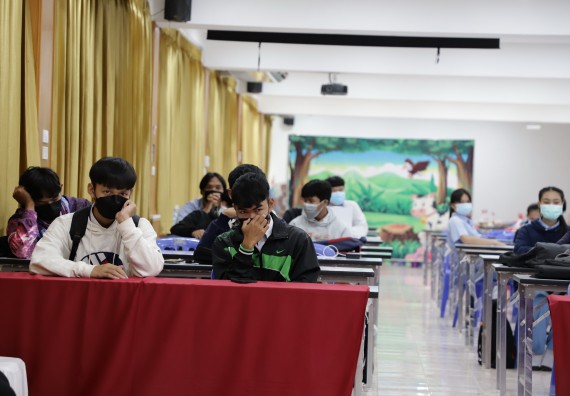 ภาพกิจกรรม  คณะวิทยาศาสตร์และเทคโนโลยี จัดค่ายวิทยาศาสตร์สัญจรโรงเรียนทุ่งทรายวิทยา