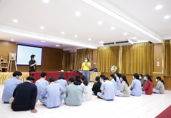 ภาพกิจกรรม  คณะวิทยาศาสตร์และเทคโนโลยี จัดค่ายวิทยาศาสตร์สัญจรโรงเรียนทุ่งทรายวิทยา