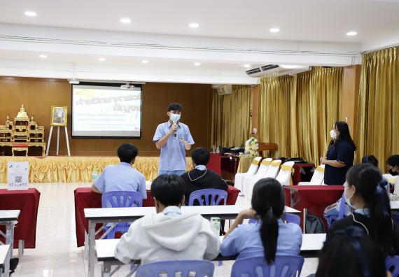 ภาพกิจกรรม  คณะวิทยาศาสตร์และเทคโนโลยี จัดค่ายวิทยาศาสตร์สัญจรโรงเรียนทุ่งทรายวิทยา