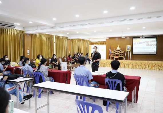 ภาพกิจกรรม  คณะวิทยาศาสตร์และเทคโนโลยี จัดค่ายวิทยาศาสตร์สัญจรโรงเรียนทุ่งทรายวิทยา