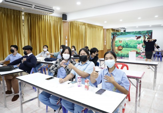 ภาพกิจกรรม  คณะวิทยาศาสตร์และเทคโนโลยี จัดค่ายวิทยาศาสตร์สัญจรโรงเรียนทุ่งทรายวิทยา