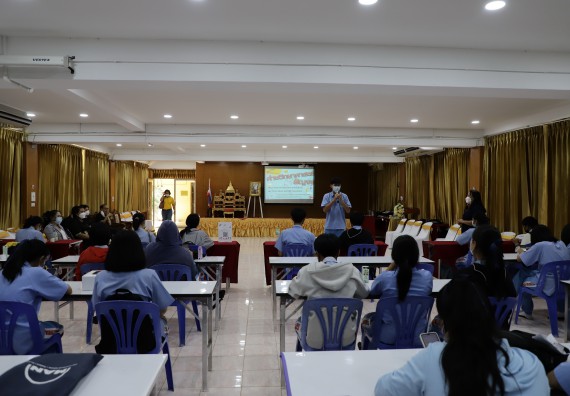 ภาพกิจกรรม  คณะวิทยาศาสตร์และเทคโนโลยี จัดค่ายวิทยาศาสตร์สัญจรโรงเรียนทุ่งทรายวิทยา