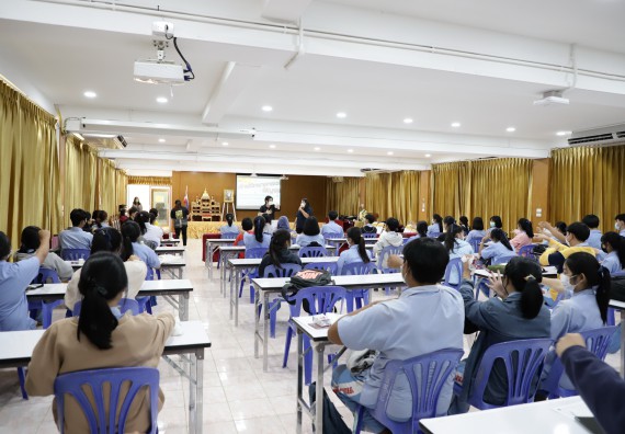 ภาพกิจกรรม  คณะวิทยาศาสตร์และเทคโนโลยี จัดค่ายวิทยาศาสตร์สัญจรโรงเรียนทุ่งทรายวิทยา