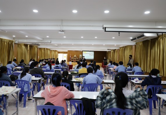 ภาพกิจกรรม  คณะวิทยาศาสตร์และเทคโนโลยี จัดค่ายวิทยาศาสตร์สัญจรโรงเรียนทุ่งทรายวิทยา