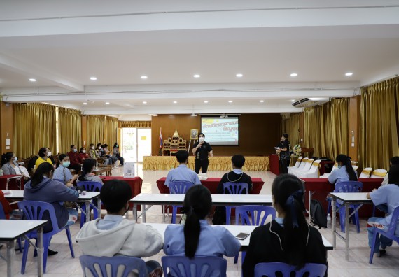 ภาพกิจกรรม  คณะวิทยาศาสตร์และเทคโนโลยี จัดค่ายวิทยาศาสตร์สัญจรโรงเรียนทุ่งทรายวิทยา