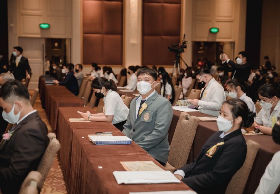 ภาพกิจกรรม คณะวิทยาศาสตร์และเทคโนโลยี มหาวิทยาลัยราชภัฏกำแพงเพชร เข้าร่วมงานพิธีประกาศเกียรติคุณ “บุคคลคุณภาพแห่งปี 2021” (Quality_Youth Scholarship of The Year 2021)