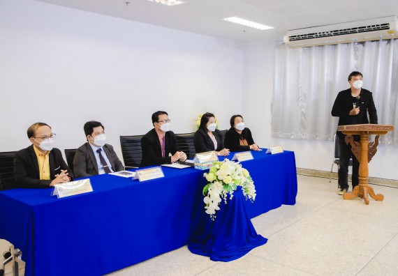 ภาพกิจกรรม  คณะวิทยาศาสตร์และเทคโนโลยี จัดพิธีลงนามความร่วมมือทางวิชาการคณะวิทยาศาสตร์และเทคโนโลยี กลุ่มมหาวิทยาลัยราชภัฏ 4 สถาบัน