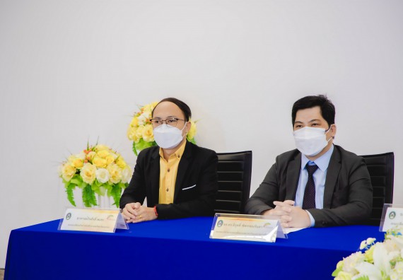 ภาพกิจกรรม  คณะวิทยาศาสตร์และเทคโนโลยี จัดพิธีลงนามความร่วมมือทางวิชาการคณะวิทยาศาสตร์และเทคโนโลยี กลุ่มมหาวิทยาลัยราชภัฏ 4 สถาบัน