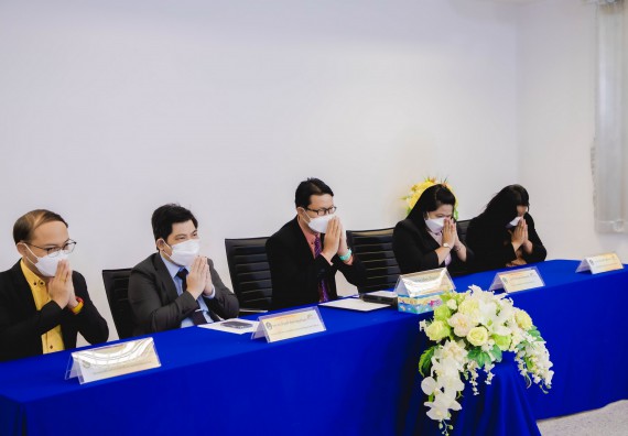 ภาพกิจกรรม  คณะวิทยาศาสตร์และเทคโนโลยี จัดพิธีลงนามความร่วมมือทางวิชาการคณะวิทยาศาสตร์และเทคโนโลยี กลุ่มมหาวิทยาลัยราชภัฏ 4 สถาบัน