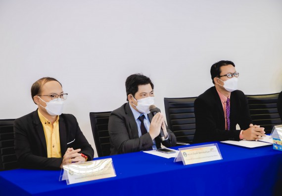 ภาพกิจกรรม  คณะวิทยาศาสตร์และเทคโนโลยี จัดพิธีลงนามความร่วมมือทางวิชาการคณะวิทยาศาสตร์และเทคโนโลยี กลุ่มมหาวิทยาลัยราชภัฏ 4 สถาบัน