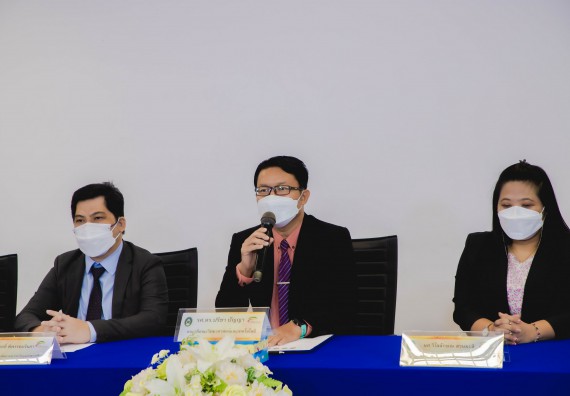 ภาพกิจกรรม  คณะวิทยาศาสตร์และเทคโนโลยี จัดพิธีลงนามความร่วมมือทางวิชาการคณะวิทยาศาสตร์และเทคโนโลยี กลุ่มมหาวิทยาลัยราชภัฏ 4 สถาบัน