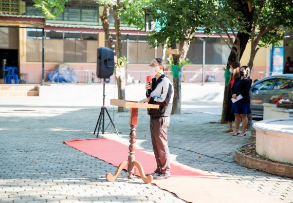 ภาพกิจกรรม  คณะวิทยาศาสตร์และเทคโนโลยี จัดค่ายวิทยาศาสตร์สัญจรโรงเรียนบ่อแก้ววิทยา 