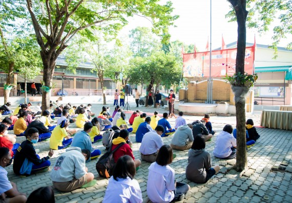 ภาพกิจกรรม  คณะวิทยาศาสตร์และเทคโนโลยี จัดค่ายวิทยาศาสตร์สัญจรโรงเรียนบ่อแก้ววิทยา 