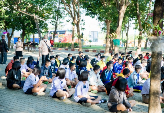 ภาพกิจกรรม  คณะวิทยาศาสตร์และเทคโนโลยี จัดค่ายวิทยาศาสตร์สัญจรโรงเรียนบ่อแก้ววิทยา 