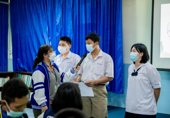 ภาพกิจกรรม  คณะวิทยาศาสตร์และเทคโนโลยี จัดค่ายวิทยาศาสตร์สัญจรโรงเรียนบ่อแก้ววิทยา 