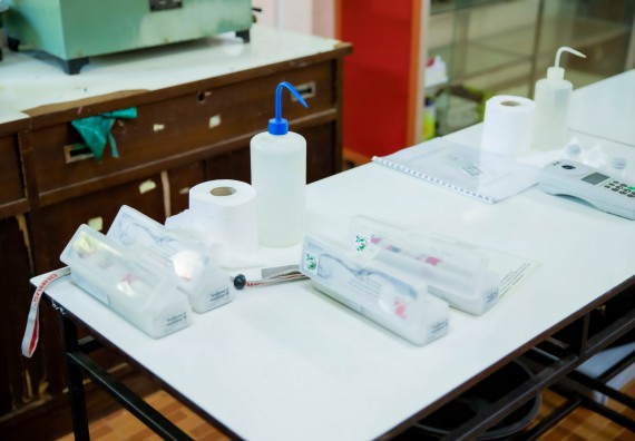 ภาพกิจกรรม  คณะวิทยาศาสตร์และเทคโนโลยี จัดค่ายวิทยาศาสตร์สัญจรโรงเรียนบ่อแก้ววิทยา 