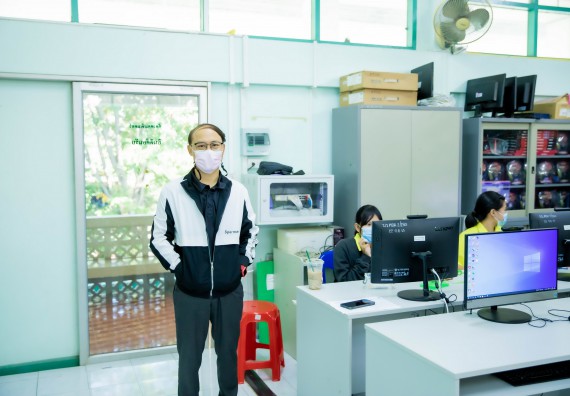 ภาพกิจกรรม  คณะวิทยาศาสตร์และเทคโนโลยี จัดค่ายวิทยาศาสตร์สัญจรโรงเรียนบ่อแก้ววิทยา 