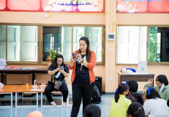 ภาพกิจกรรม  คณะวิทยาศาสตร์และเทคโนโลยี จัดค่ายวิทยาศาสตร์สัญจรโรงเรียนบ่อแก้ววิทยา 