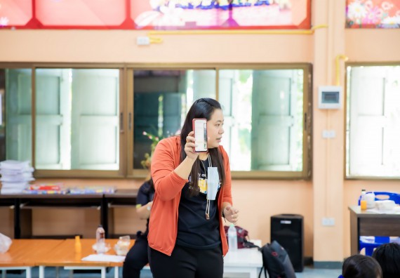 ภาพกิจกรรม  คณะวิทยาศาสตร์และเทคโนโลยี จัดค่ายวิทยาศาสตร์สัญจรโรงเรียนบ่อแก้ววิทยา 