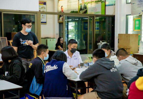 ภาพกิจกรรม  คณะวิทยาศาสตร์และเทคโนโลยี จัดค่ายวิทยาศาสตร์สัญจรโรงเรียนบ่อแก้ววิทยา 