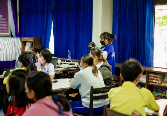 ภาพกิจกรรม  คณะวิทยาศาสตร์และเทคโนโลยี จัดค่ายวิทยาศาสตร์สัญจรโรงเรียนบ่อแก้ววิทยา 