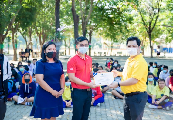 ภาพกิจกรรม  คณะวิทยาศาสตร์และเทคโนโลยี จัดค่ายวิทยาศาสตร์สัญจรโรงเรียนบ่อแก้ววิทยา 