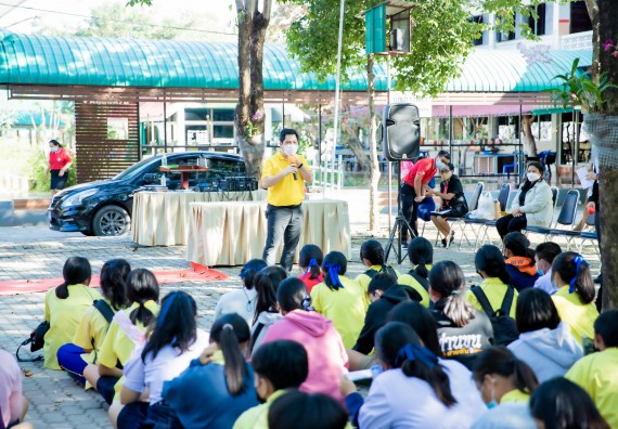 ภาพกิจกรรม  คณะวิทยาศาสตร์และเทคโนโลยี จัดค่ายวิทยาศาสตร์สัญจรโรงเรียนบ่อแก้ววิทยา 
