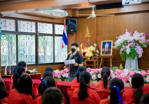 ภาพกิจกรรม  คณะวิทยาศาสตร์และเทคโนโลยี จัดค่ายวิทยาศาสตร์สัญจรโรงเรียนพรานกระต่ายพิทยาคม