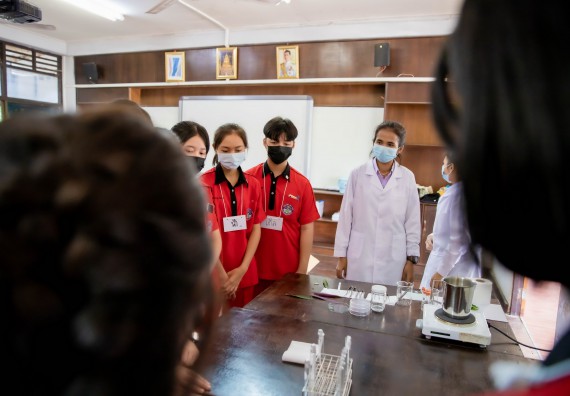 ภาพกิจกรรม  คณะวิทยาศาสตร์และเทคโนโลยี จัดค่ายวิทยาศาสตร์สัญจรโรงเรียนพรานกระต่ายพิทยาคม