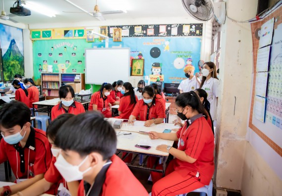 ภาพกิจกรรม  คณะวิทยาศาสตร์และเทคโนโลยี จัดค่ายวิทยาศาสตร์สัญจรโรงเรียนพรานกระต่ายพิทยาคม