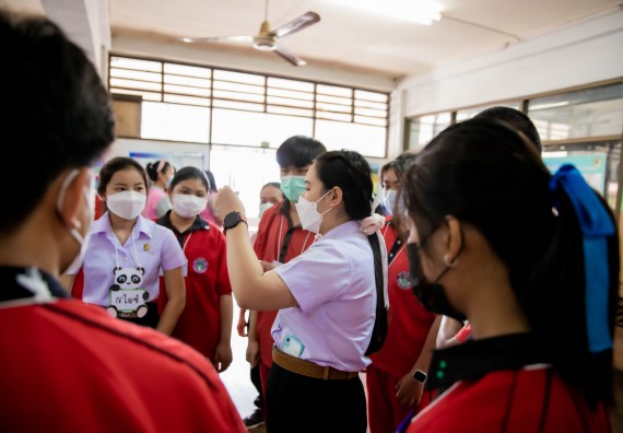 ภาพกิจกรรม  คณะวิทยาศาสตร์และเทคโนโลยี จัดค่ายวิทยาศาสตร์สัญจรโรงเรียนพรานกระต่ายพิทยาคม
