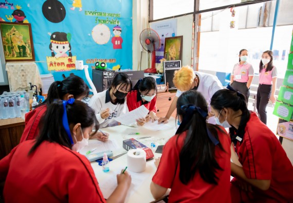 ภาพกิจกรรม  คณะวิทยาศาสตร์และเทคโนโลยี จัดค่ายวิทยาศาสตร์สัญจรโรงเรียนพรานกระต่ายพิทยาคม