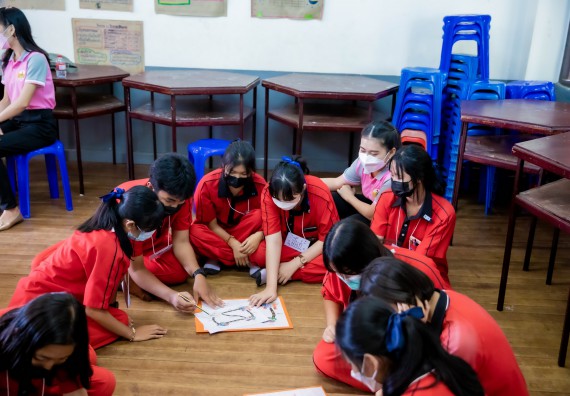 ภาพกิจกรรม  คณะวิทยาศาสตร์และเทคโนโลยี จัดค่ายวิทยาศาสตร์สัญจรโรงเรียนพรานกระต่ายพิทยาคม