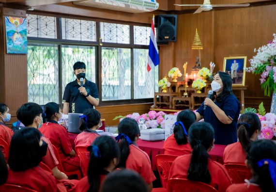 ภาพกิจกรรม  คณะวิทยาศาสตร์และเทคโนโลยี จัดค่ายวิทยาศาสตร์สัญจรโรงเรียนพรานกระต่ายพิทยาคม
