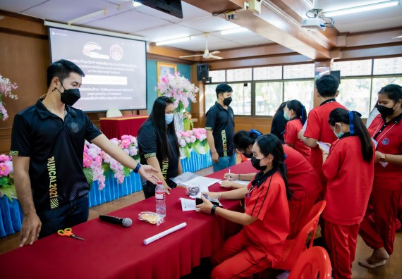 ภาพกิจกรรม  คณะวิทยาศาสตร์และเทคโนโลยี จัดค่ายวิทยาศาสตร์สัญจรโรงเรียนพรานกระต่ายพิทยาคม