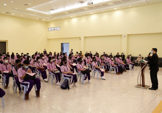 คณะวิทยาศาสตร์และเทคโนโลยี จัดกิจกรรมค่ายบูรณาการส่งเสริมนักเรียนห้องเรียนพิเศษ (E-SMART) โรงเรียนคลองขลุงราษฎร์รังสรรค์