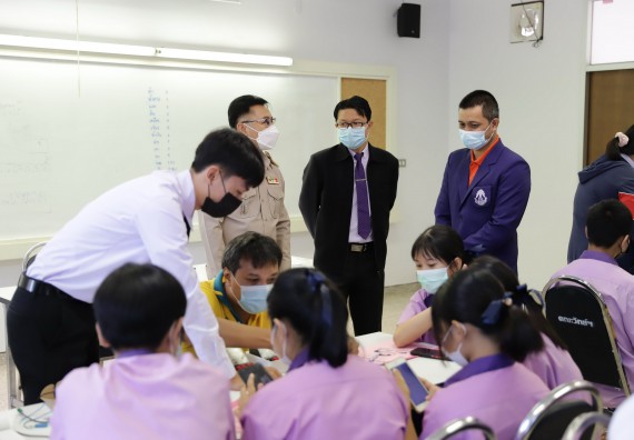 คณะวิทยาศาสตร์และเทคโนโลยี จัดกิจกรรมค่ายบูรณาการส่งเสริมนักเรียนห้องเรียนพิเศษ (E-SMART) โรงเรียนคลองขลุงราษฎร์รังสรรค์